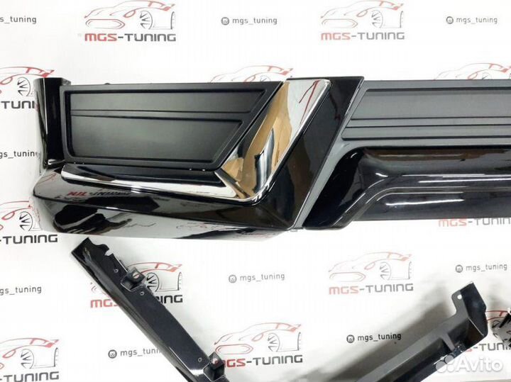 Обвес TRD Toyota Land Crusier 200 2015+ (Черный)