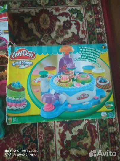 Игровой набор фабрика тортов. Play Doh