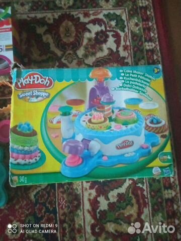 Игровой набор фабрика тортов. Play Doh