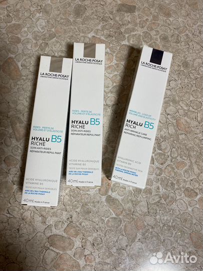 La roche-posay hyalu B5 крем против морщин 40мл