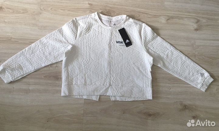 Новый свитшот Adidas,оригинал,хлопок S-M