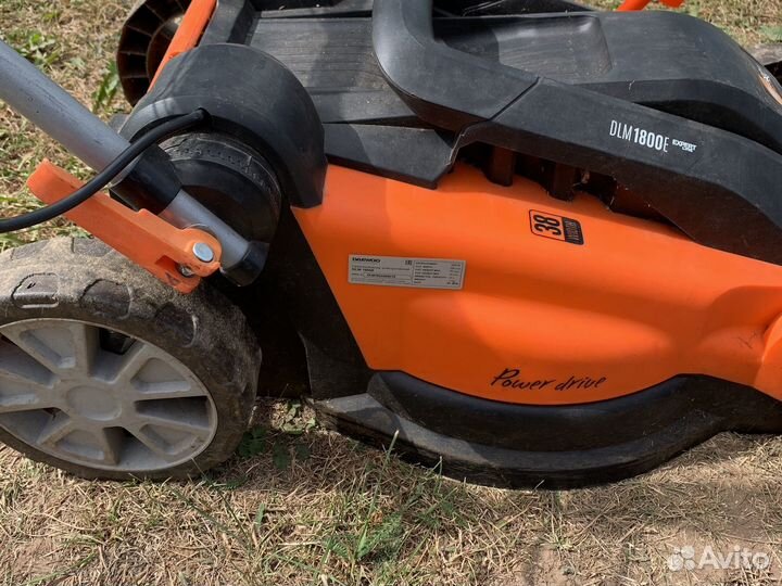 Газонокосилка электрическая daewoo dlm1800e