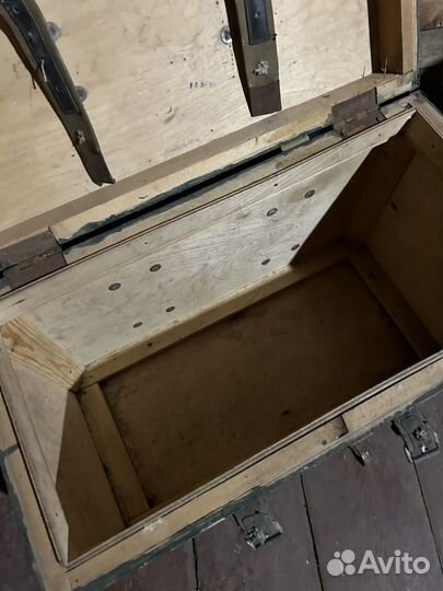 Сундук экспедиционный деревянный