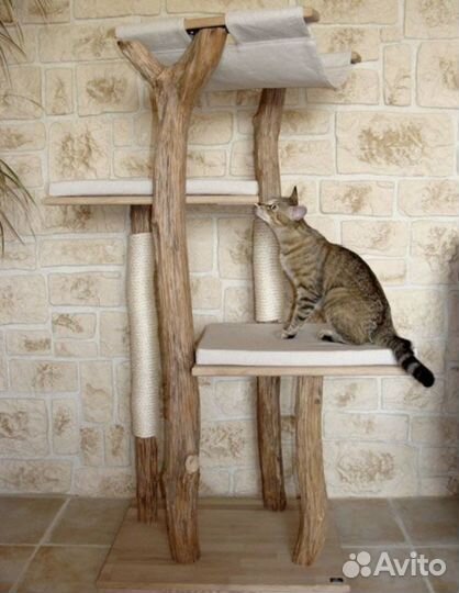 Игровой комплекс для кошек (когтеточка)