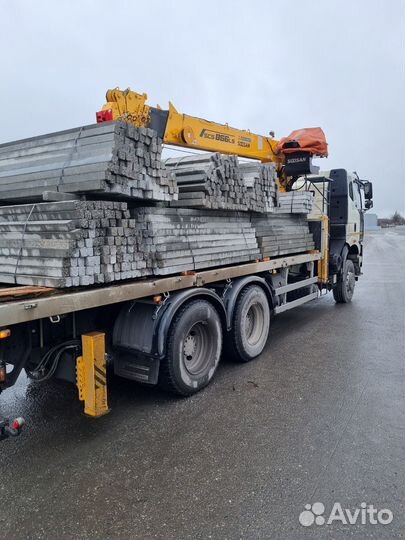 Столбы для забора бетонные