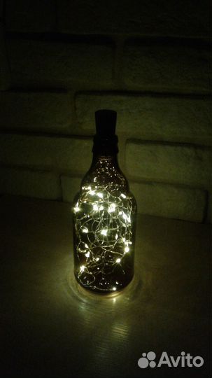 Светильник-бутылка