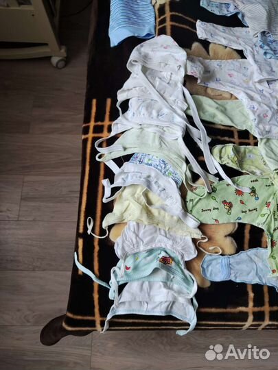 Большой пакет детских вещей