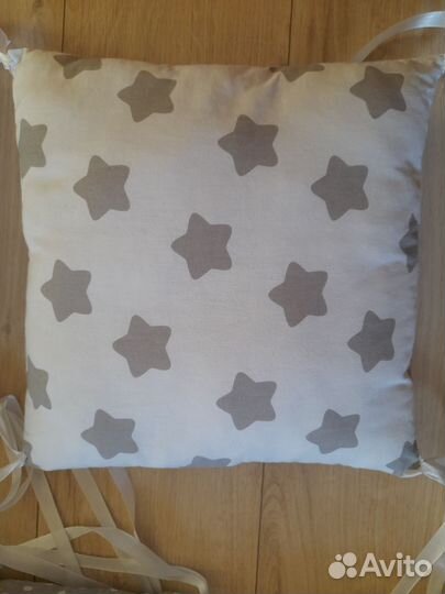 Бортики-подушки в детскую кроватку