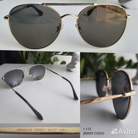 Очки солнцезащитные jimmy choo. Оригинал. Новые