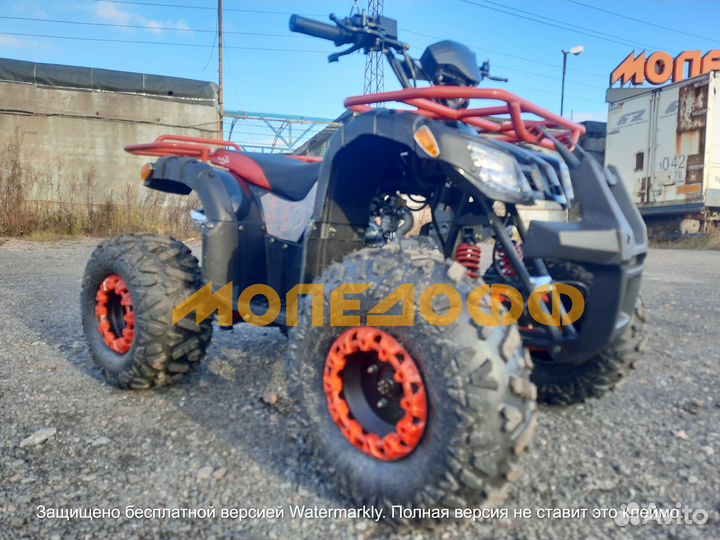 Квадроцикл Classic ATV new Red + шлем