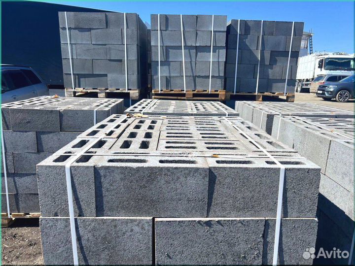 Керамзитные бетонные блоки / стеновые