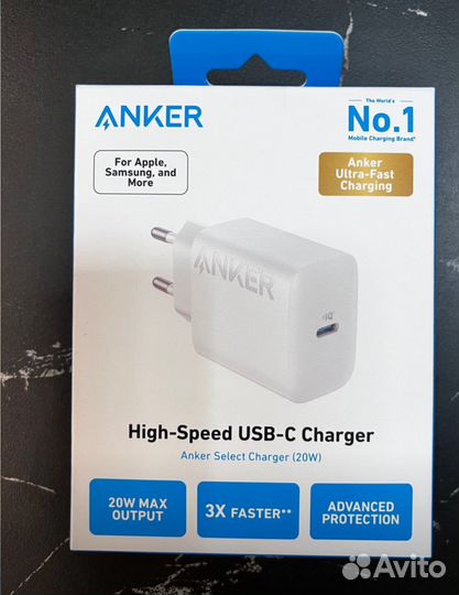 Сетевое зарядное устройство Anker 312