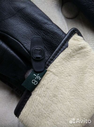 Перчатки женские кожаные удлинённые