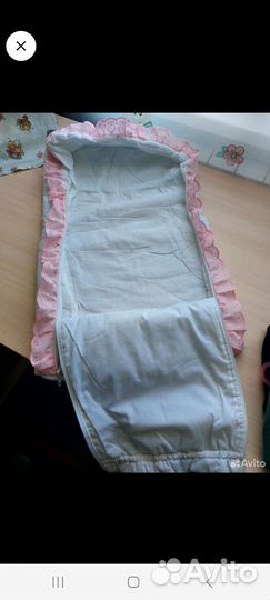 Конверт на выписку для девочки