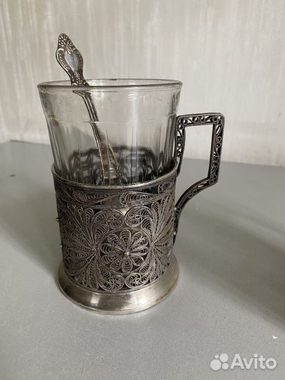 Подстаканник скань СССР