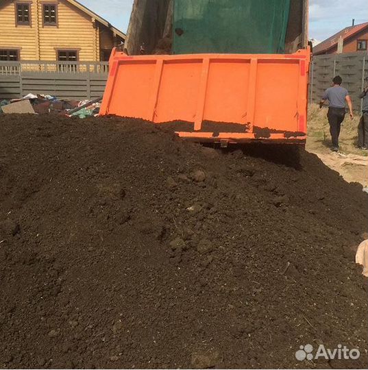 Плодородный грунт, чернозём, почва