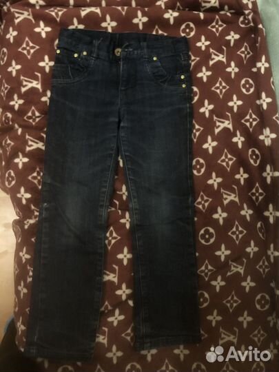 Джинсы утепленные детские