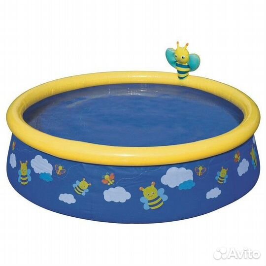 Бассейн Bestway детский,152 x 38 см с распылителем