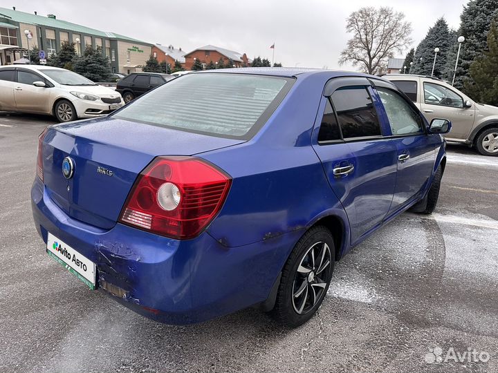 Geely MK 1.5 МТ, 2012, 168 582 км