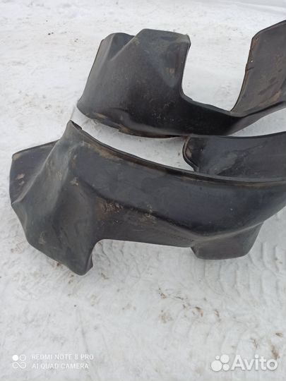 Задние подкрылки lanos