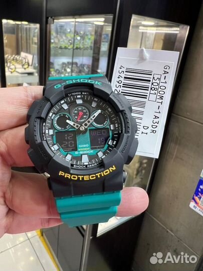 Оригинальные мужские G-shock GA-100MT-1A3