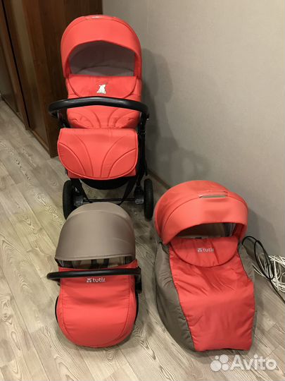 Коляска 3 в 1 Tutis Tapu-Tapu