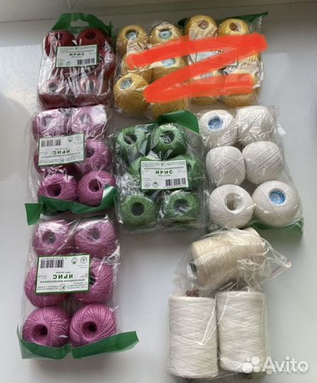 Нитки для вязания хлопок