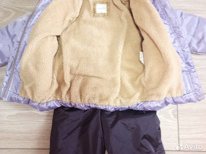 Зимний костюм для девочки 92 98