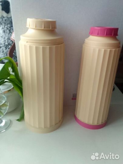 Термос СССР со стёклянной колбой