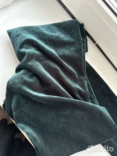 Леггинсы бархатные hm s