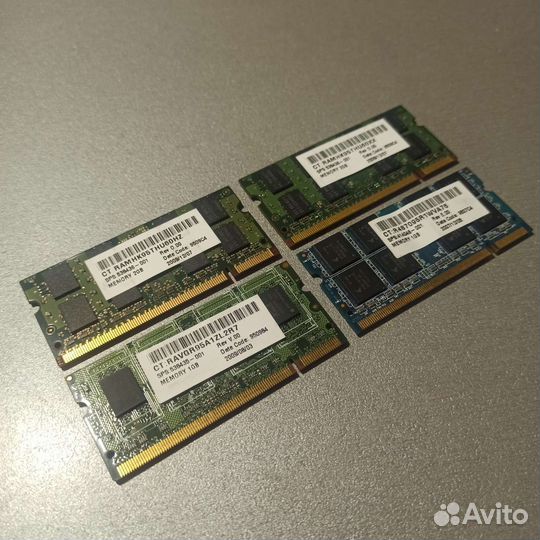 Оперативная память SO dimm DDR2