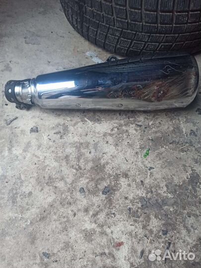 Глушитель на мотоцикл honda х4