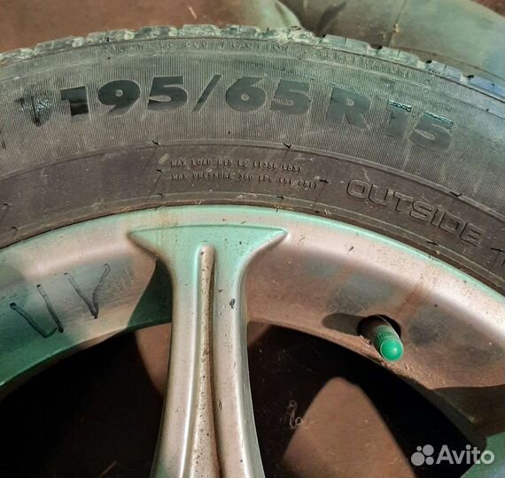 Колеса r 15 летние 4 114.3