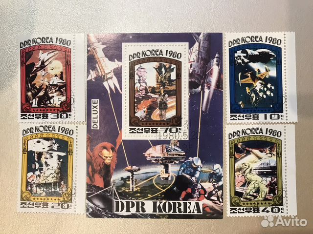 Почтовые марки Кореи