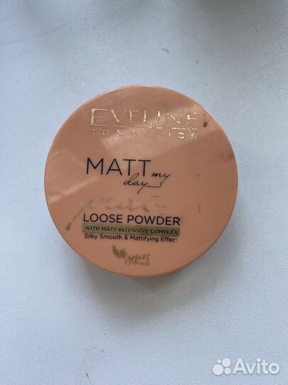 Пудра и тональники Eveline, тени Nyx