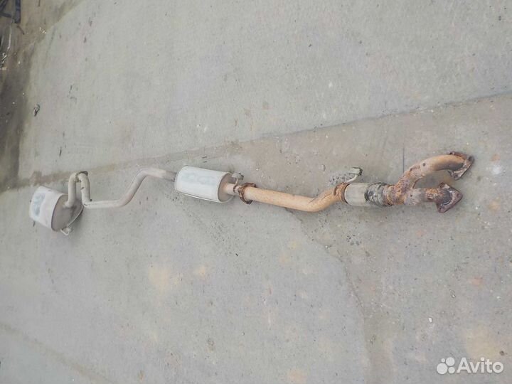 Глушитель chevrolet epica
