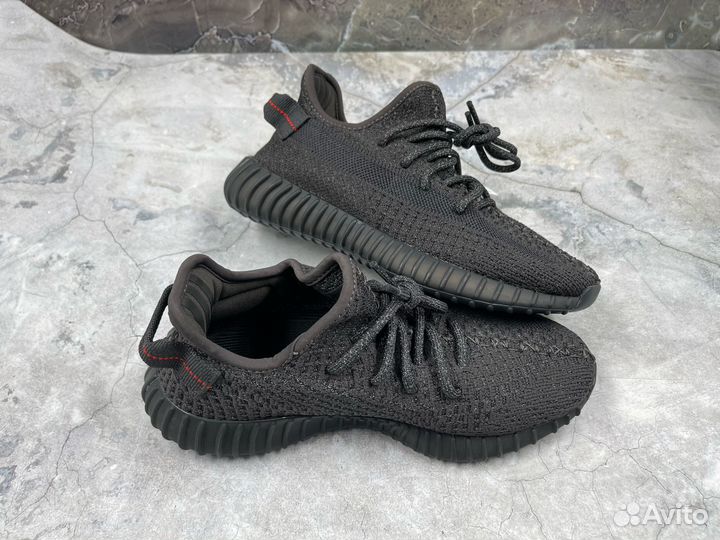 Adidas Yeezy Boost 350 V2 Black Reflective (Изи)