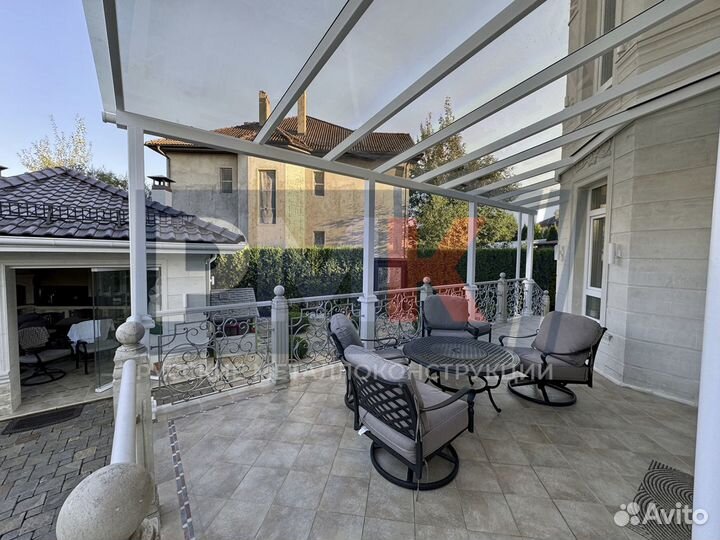 Навесы террасы из мпк