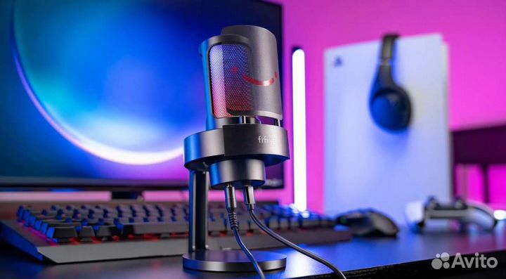 Конденсаторный USB-микрофон Fifine AmpliGame A8