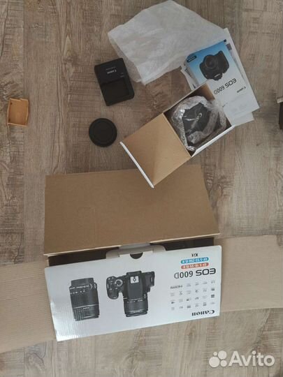 Зеркальный фотоаппарат canon eos 600d