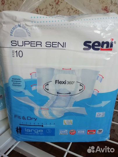Памперсы для взрослых seni 3