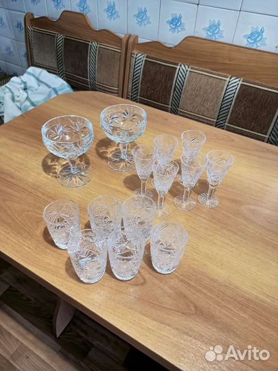 Хрустальная посуда СССР