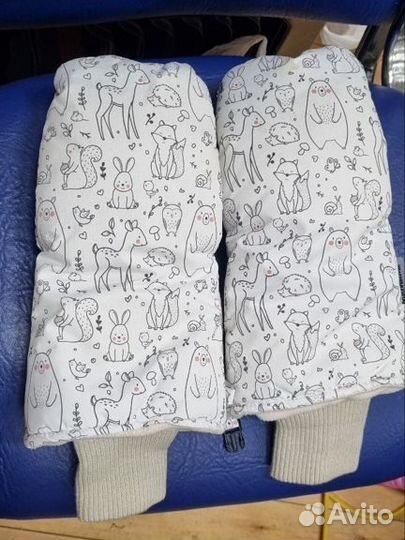 Муфта варежки на коляску