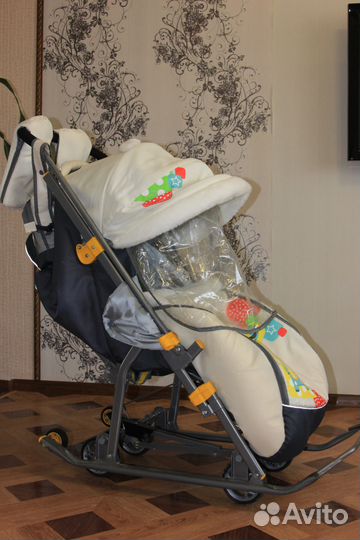 Санки-коляска nika7