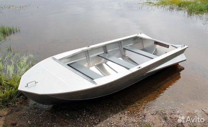 Алюминиевая лодка Мста-Н 3.5 м., арт. 147/3.5
