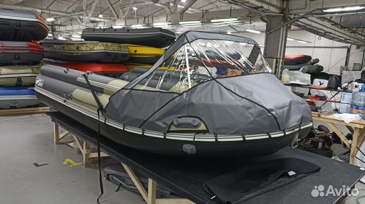 Продам лодку надувную пвх скат 450 F с транцем S