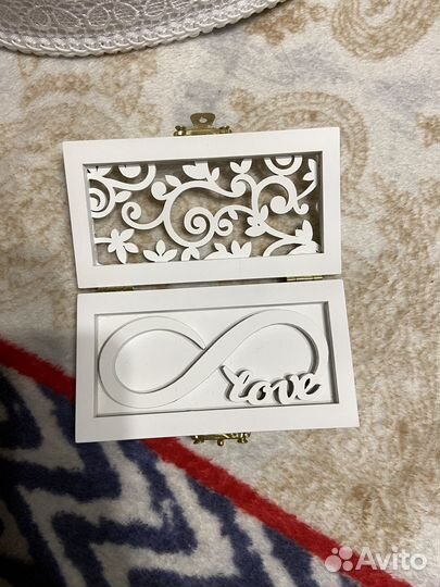 Семейный банк на свадьбу и шкатулка для колец