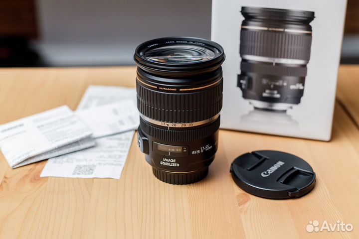 Canon EF-S 17-55mm IS USM (как новый)