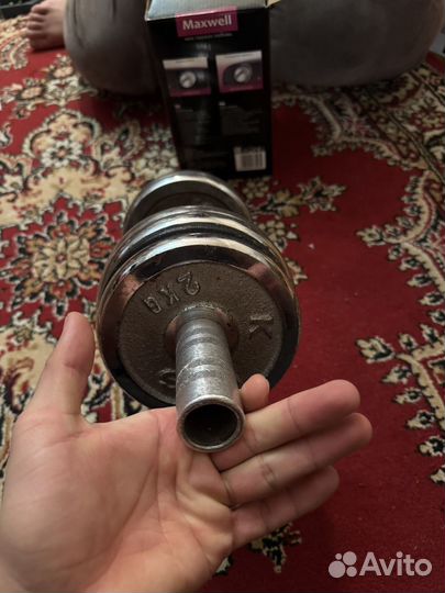 Гантели разборные бу