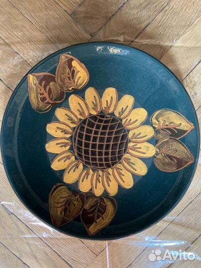 Тарелка декоративная керамика
